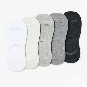 Express 5-Pack Multi-Color No Show Socks